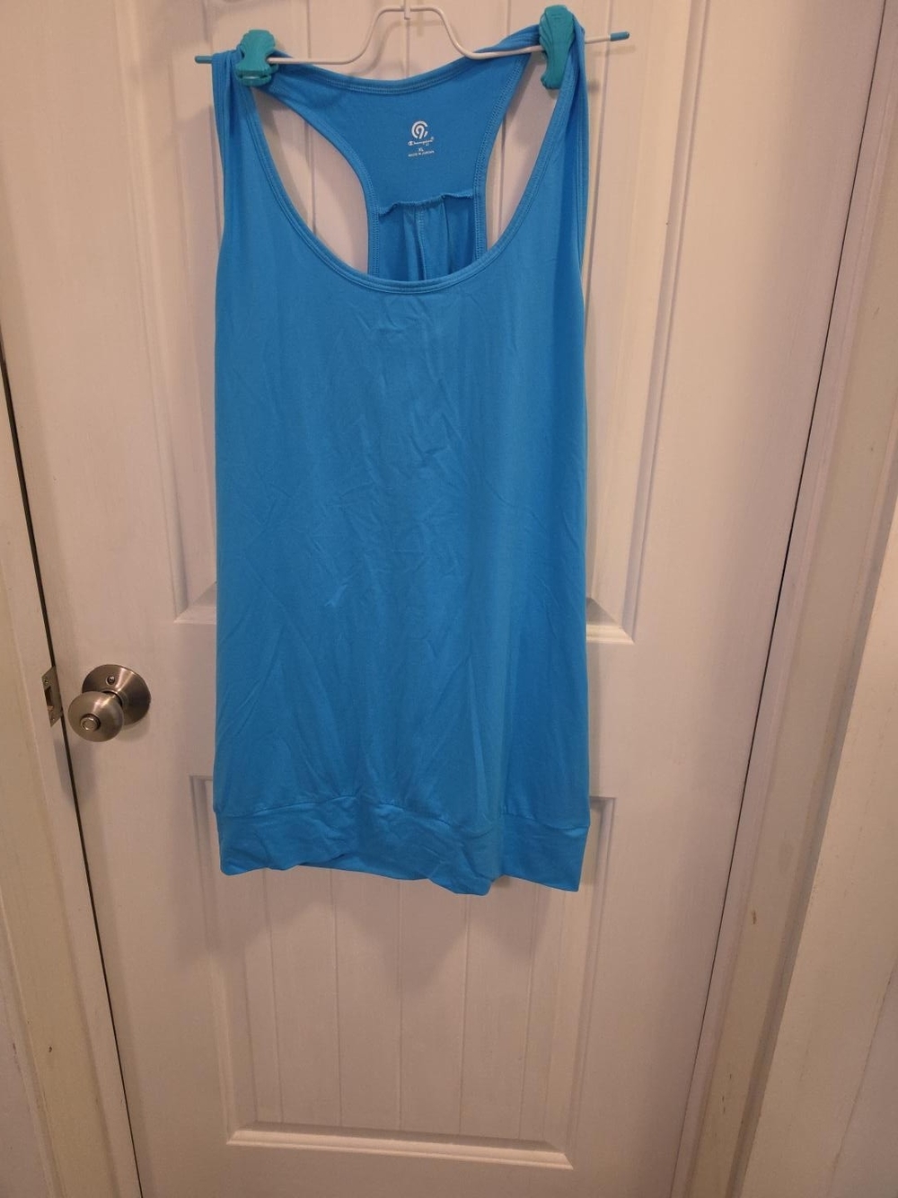 Champion C9 Blue Racerback Workout Tank XL